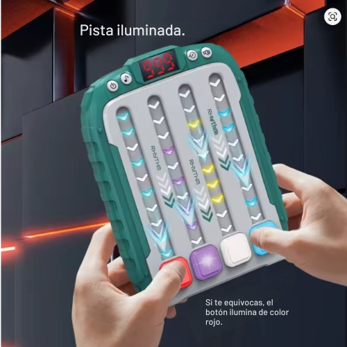 RHYTHM | Juego de Reflejos LED™ | Reto de velocidad y habilidad sensorial
